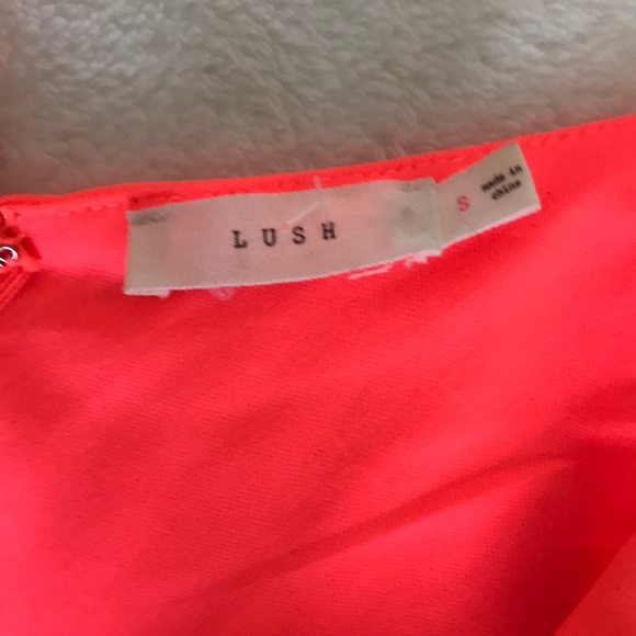 Lush Skort Style Dress Neon - Picture 3 of 3